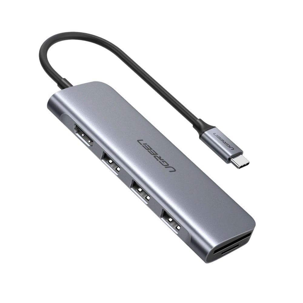 USB-C Hub med kortläsare och HDMI-port
