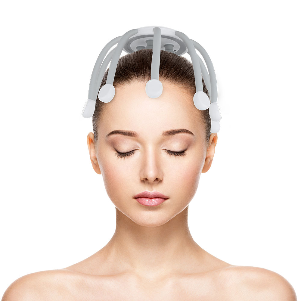 Elektrisk massageapparat för huvudet