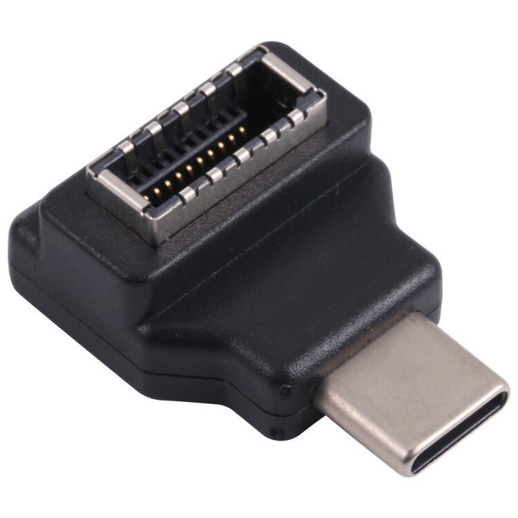 Vinklad Type-E Hona till USB Typ-C Adapter