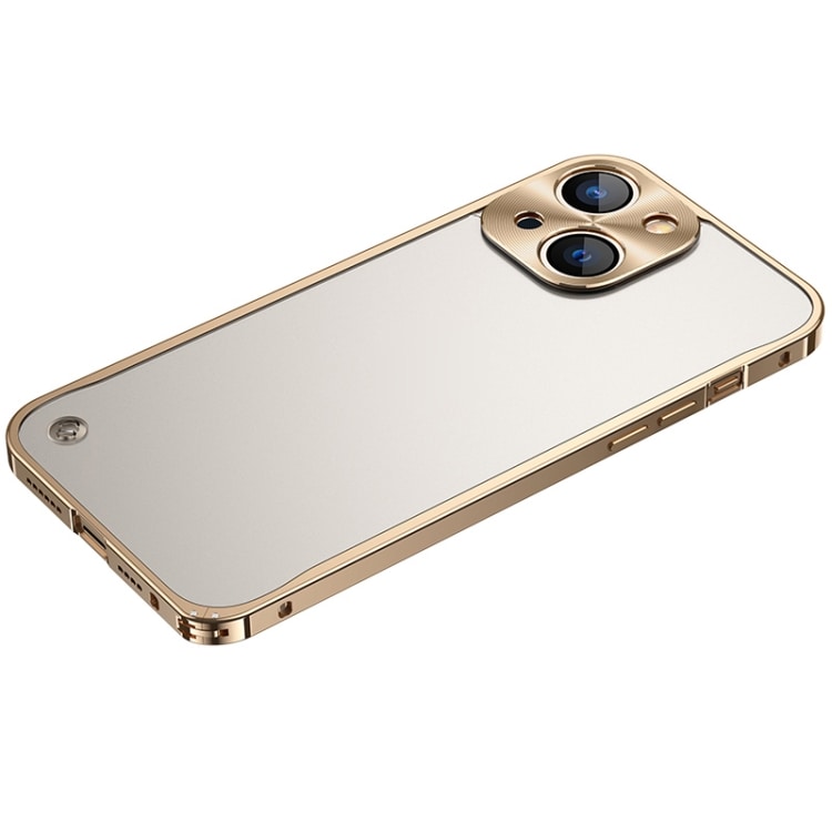 Mobilskal med metallkanter iPhone 13 Guld