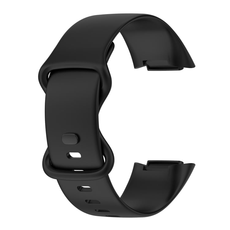 Silikonarmband till Fitbit Charge 5 S - Svart