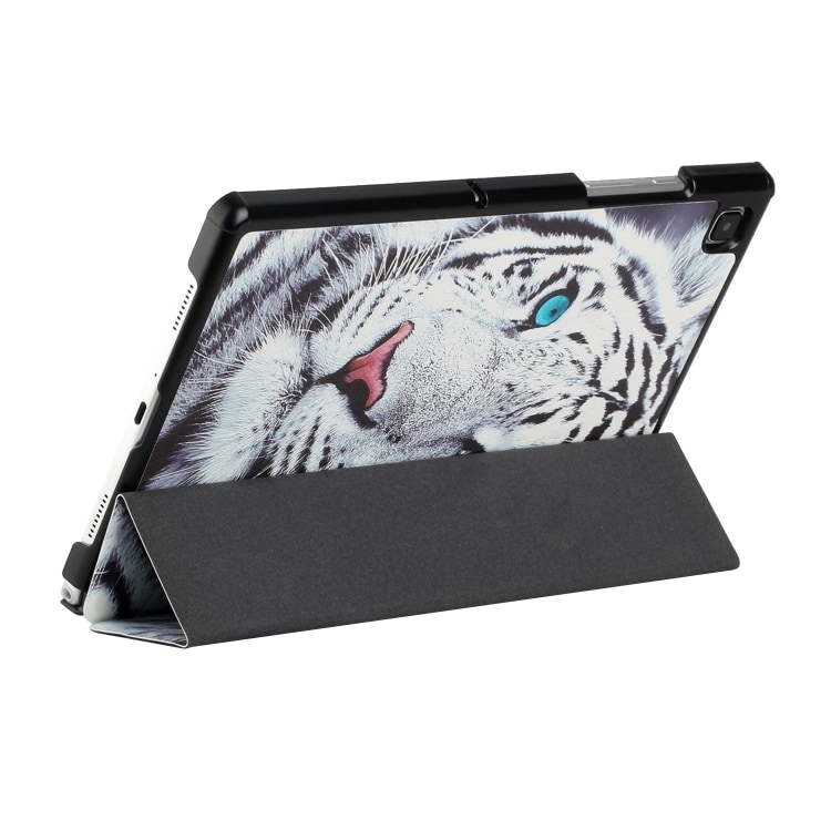 Trifold Designfodral Samsung Galaxy Tab A7 10.4 2020 - Tiger