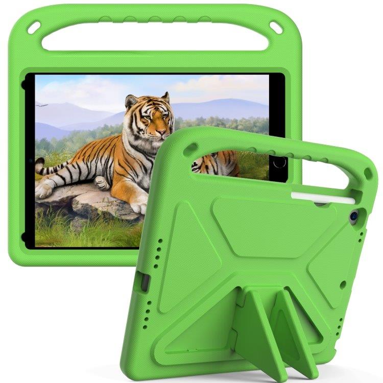 Skyddande fodral med handtag iPad 10.2 2021 / 2020 / 2019 Grön