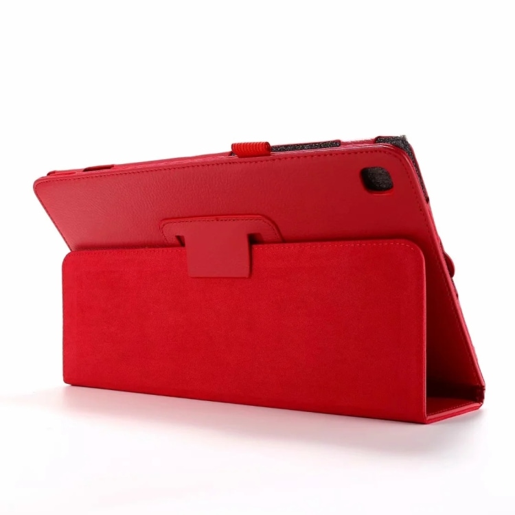 Konstläderfodral Samsung Galaxy Tab A7 10.4 (2020) Röd