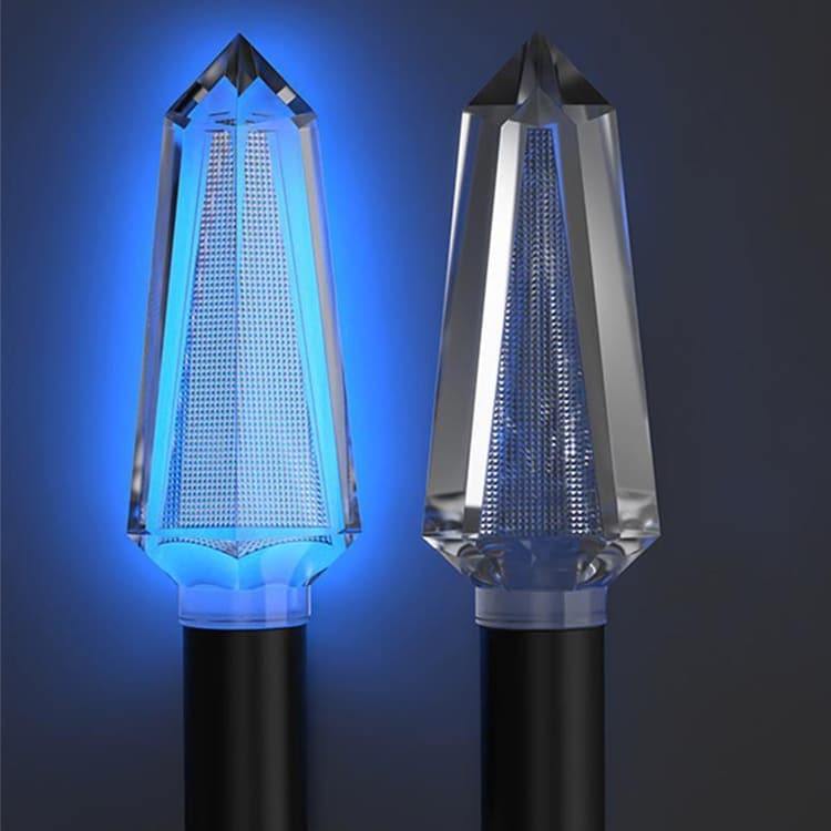 LED Blinkers till Motorcykel/Moped Klara med blått ljus