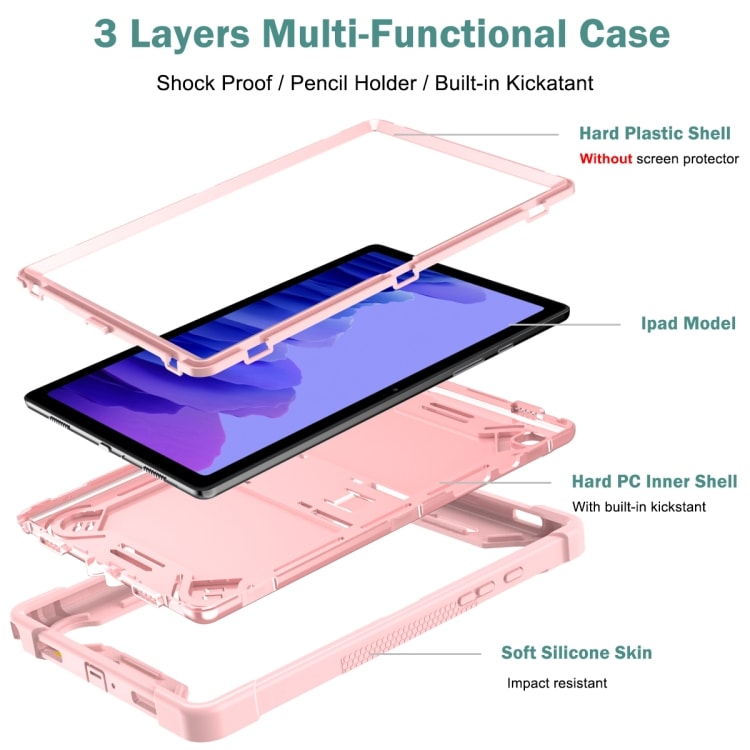 Skyddsfodral med ställ Samsung Galaxy Tab A7 10.4 (2020) Rosa