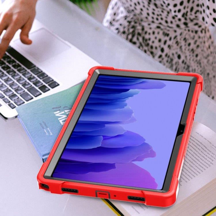 Skyddsfodral med ställ Samsung Galaxy Tab A7 10.4 (2020) Röd/Svart