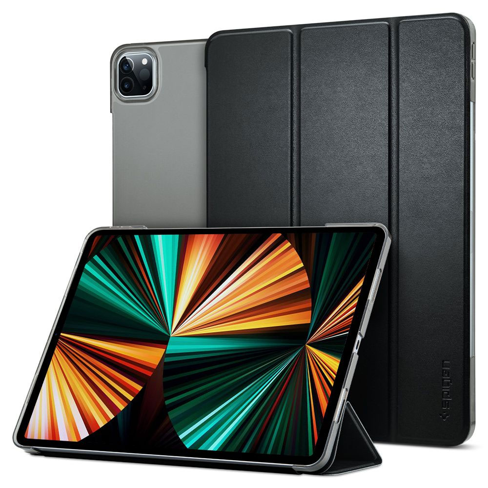 Spigen Smart Fold Case iPad Pro 12.9 2021 Svart