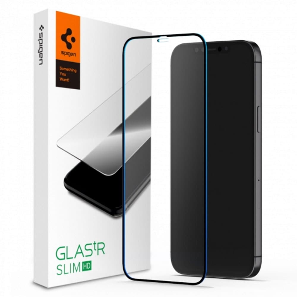 Spigen Tempererat Glas.tR Slim FC Phone 12 Pro Max