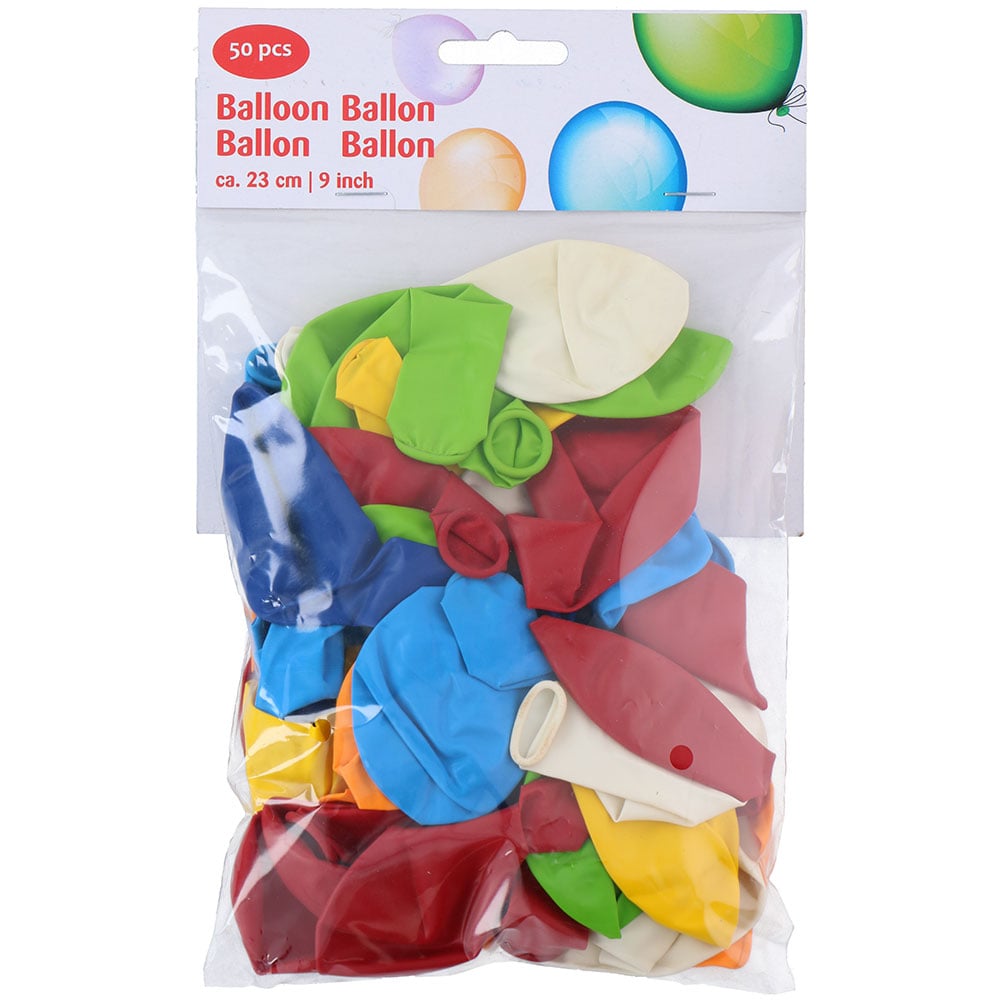 50-pack ballonger - 23cm