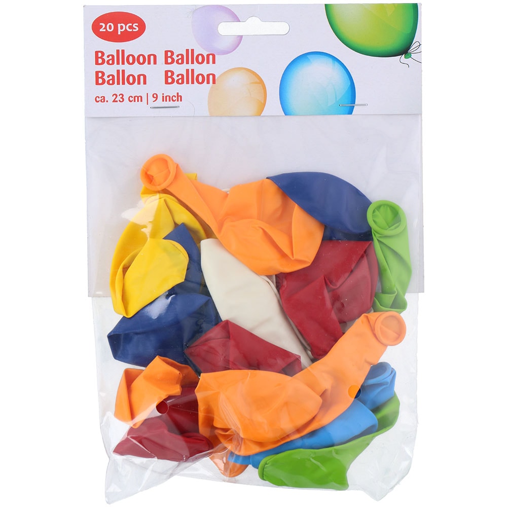 20-pack ballonger - 23cm