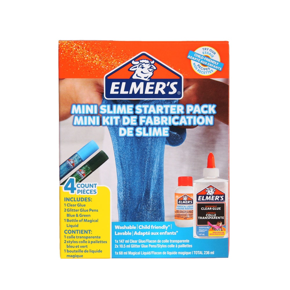 ELMER'S Mini Slime Kit Grön/blå