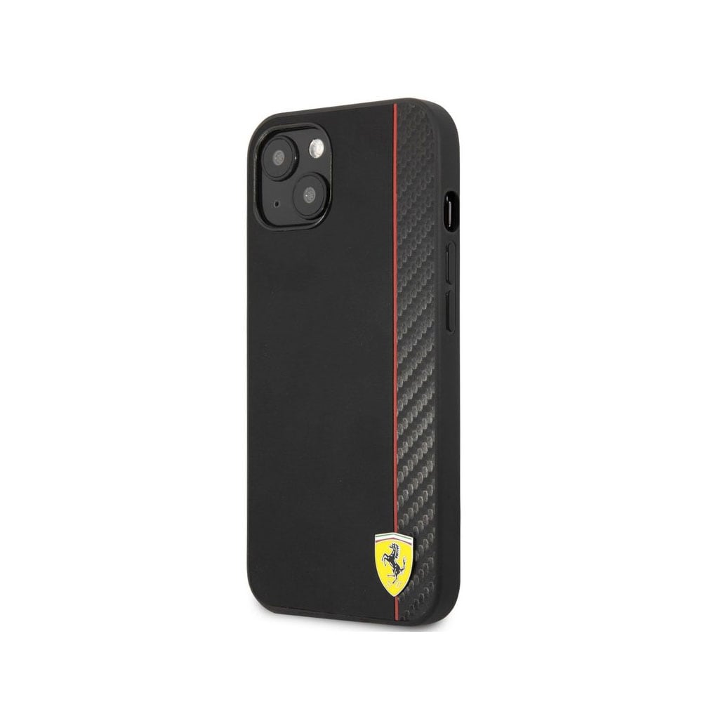 Ferrari - On Track Carbon Stripe Hardcase - iPhone 13 mini