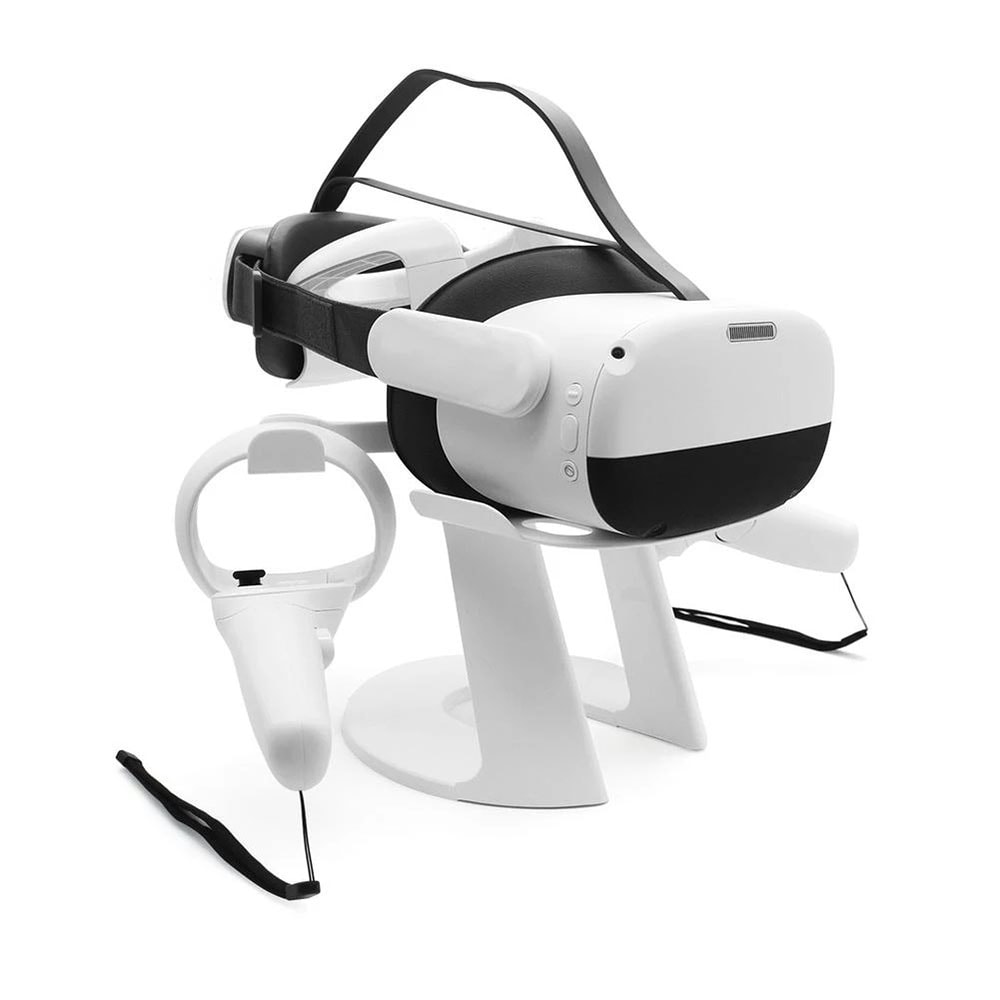 Ställ för Oculus Quest 1/2 handkontroller och headset - Vit