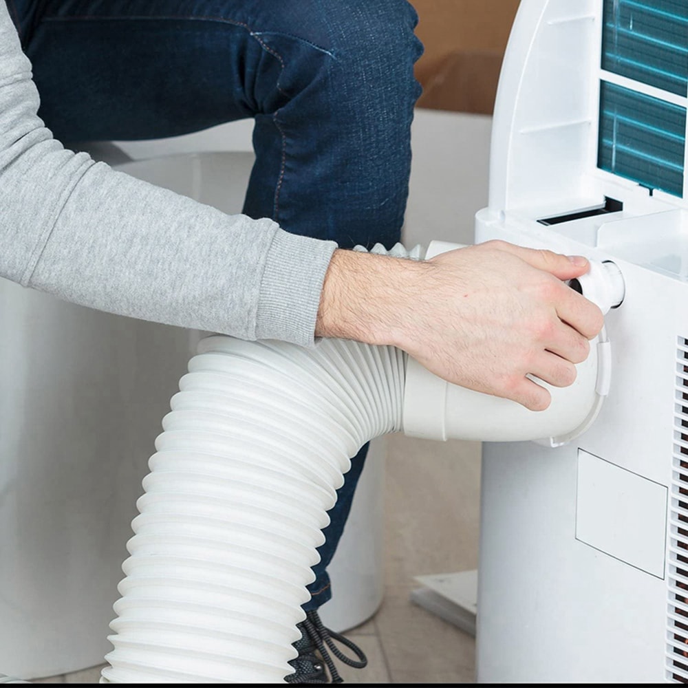 Ventilationsslang till portabel AC 15 cm / universal AC-slang / frånluftsslang 1,5 m - högsta kvalité