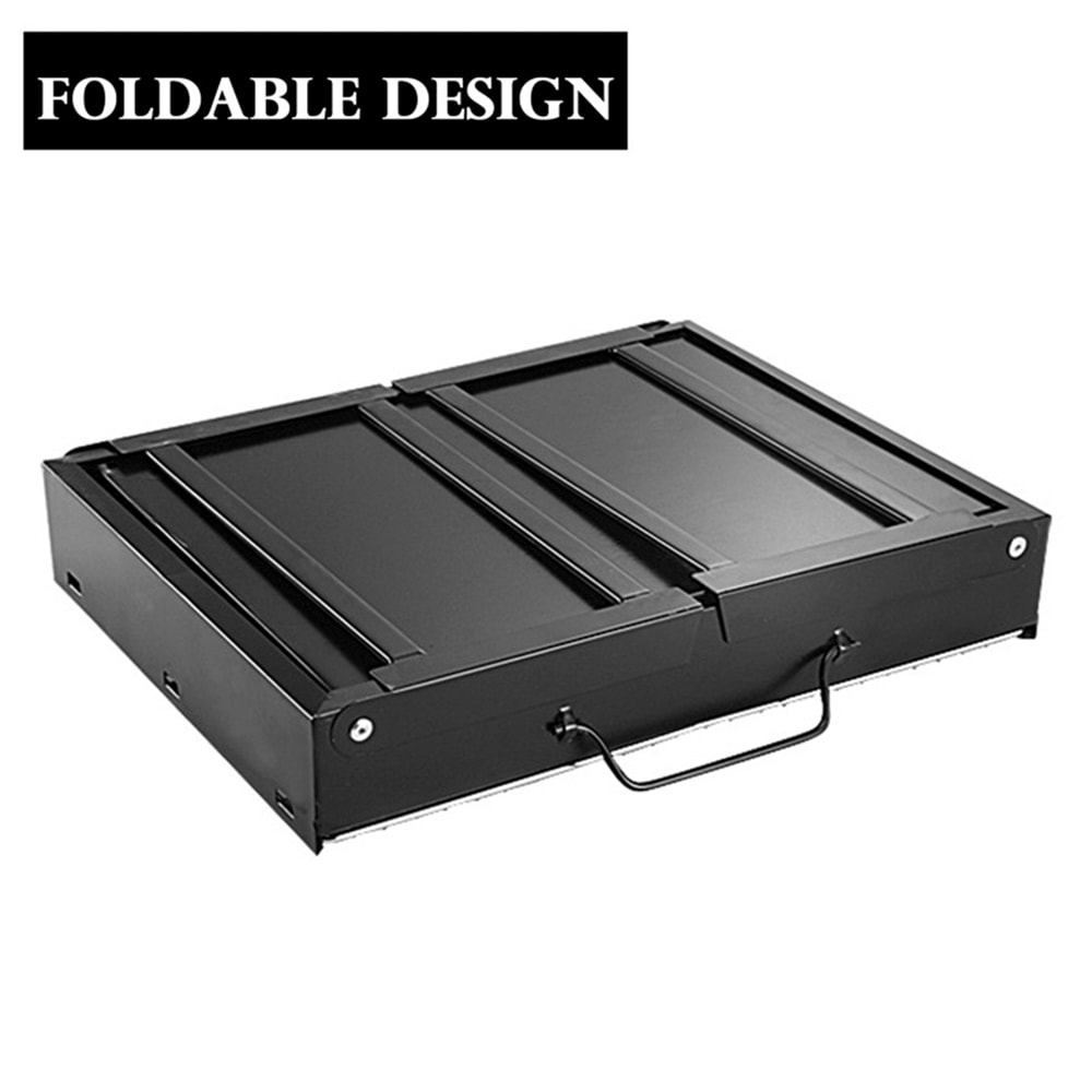 Minigrill / hopfällbar och portabel kolgrill för camping och picknick