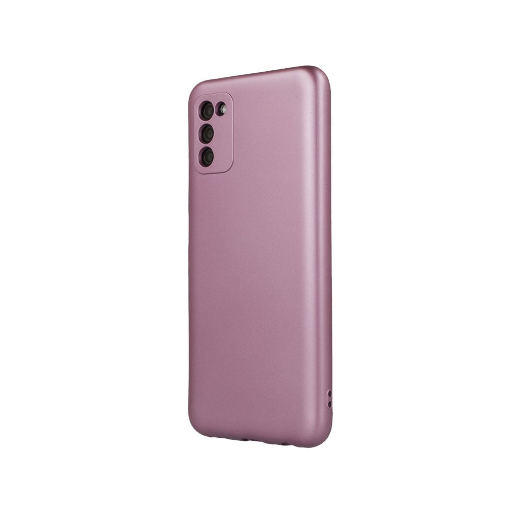 Metalliskt fodral för iPhone XR - rosa