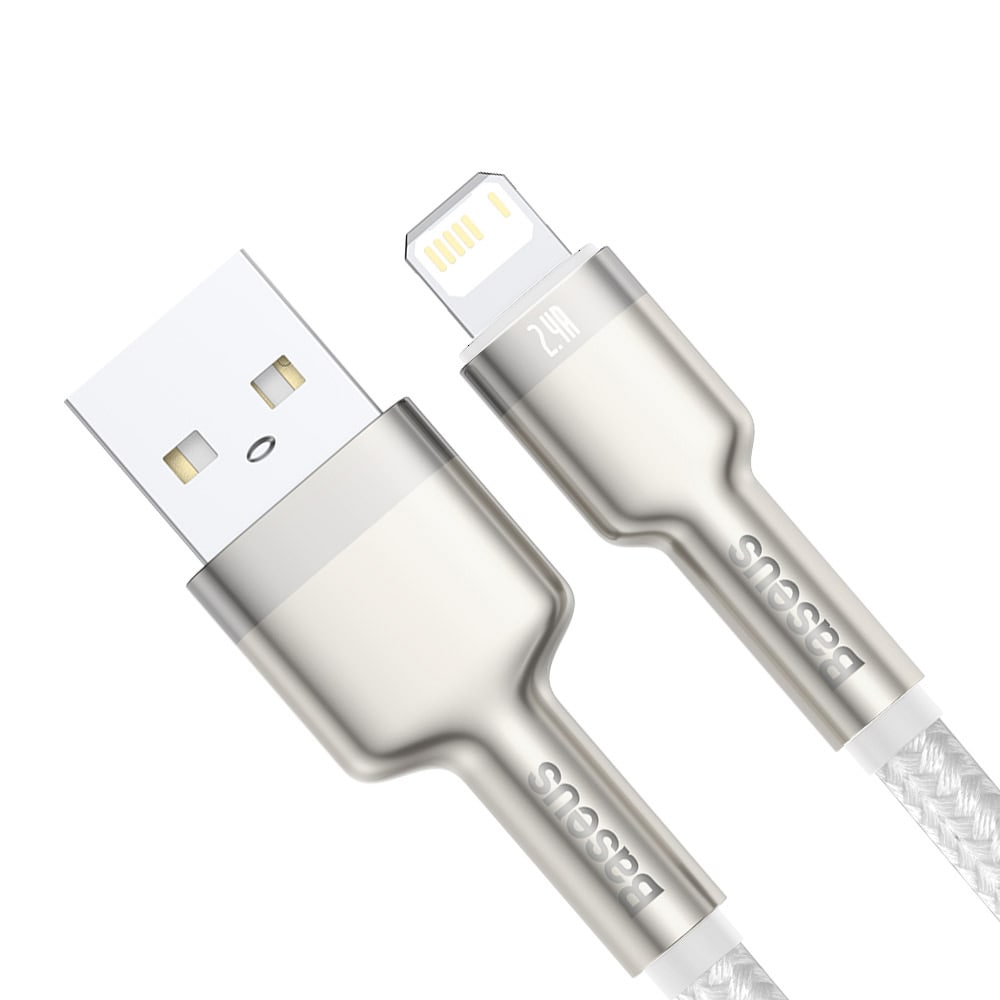 Baseus Cafule Metal USB -Lightning 1 m 2,4A Vit