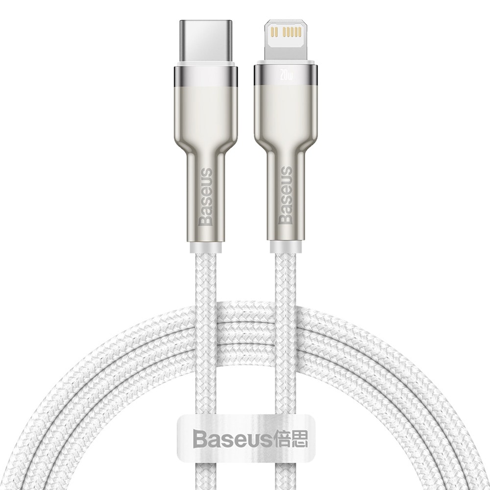 Baseus Cafule Metal USB-C - Lightning 20W 1 m vit
