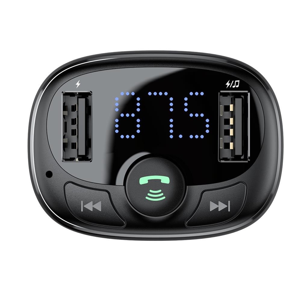 Baseus S-09A FM-Sändare Bluetooth MP3 Billaddare