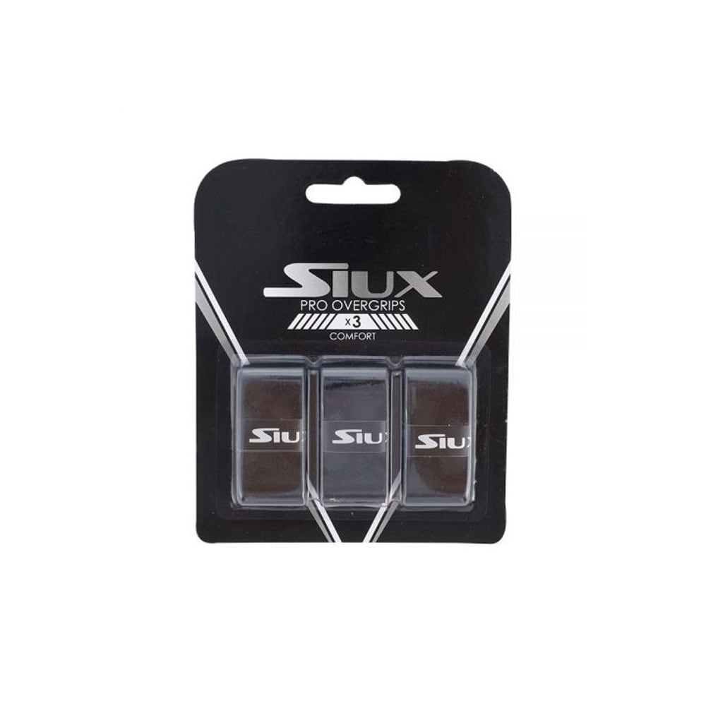 Siux Pro Overgrips - Svart 3-pack