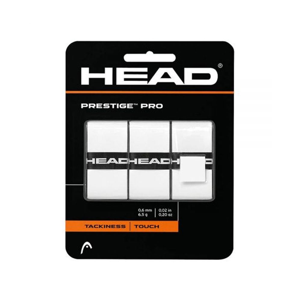 Head Prestige Pro Overgrips - Vit 3-pack