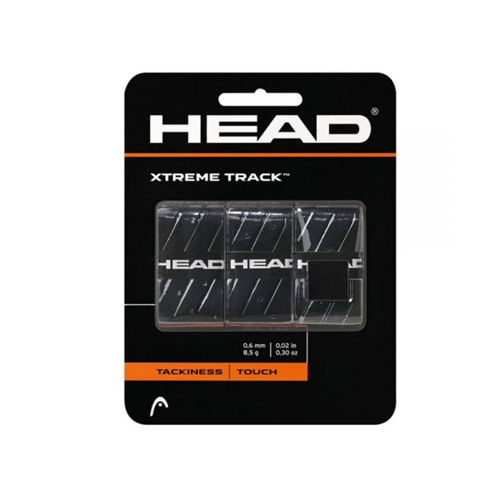 Head Xtreme Track Overgrips - Svart 3-pack