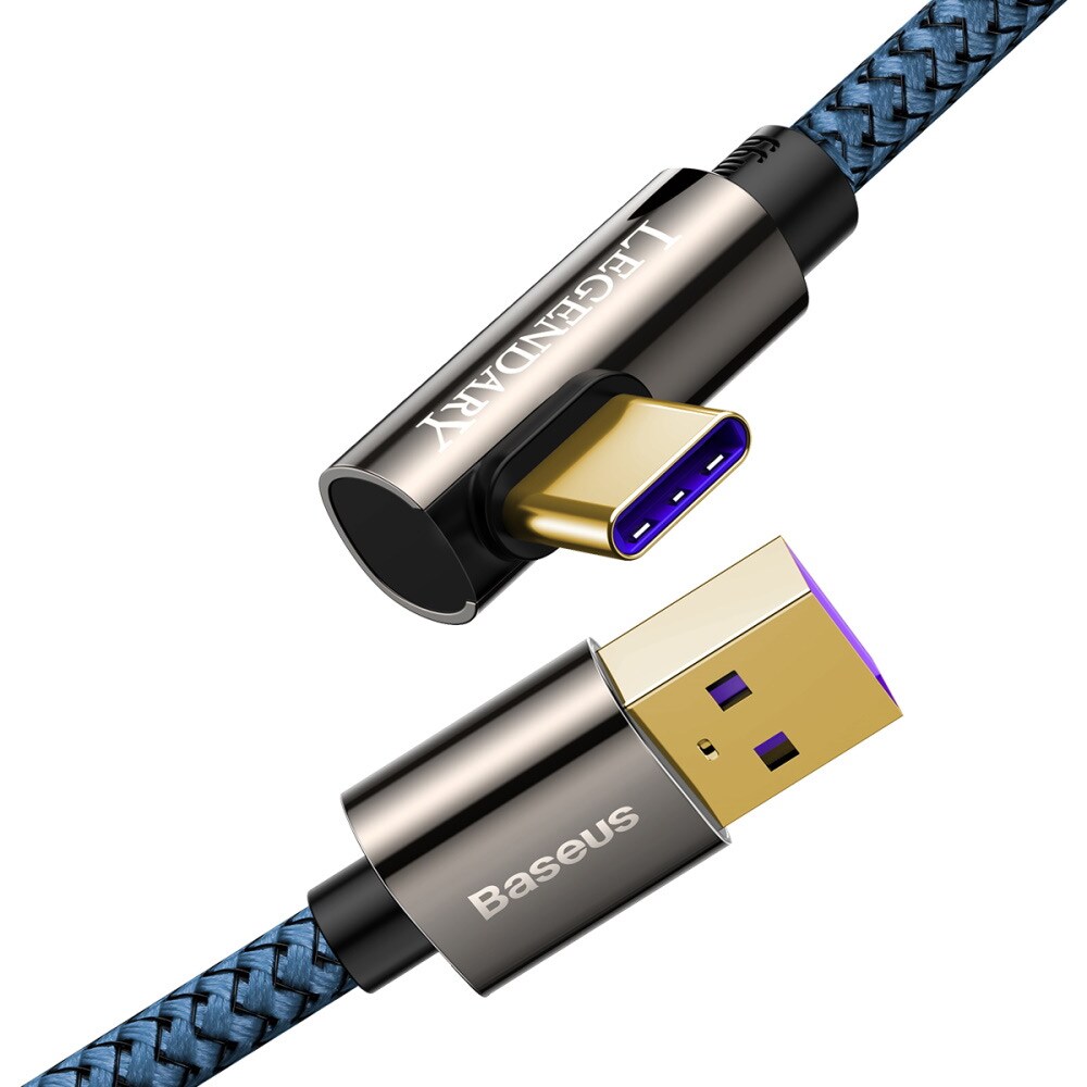 Baseus Legend USB - USB-C 66W 1m Blå
