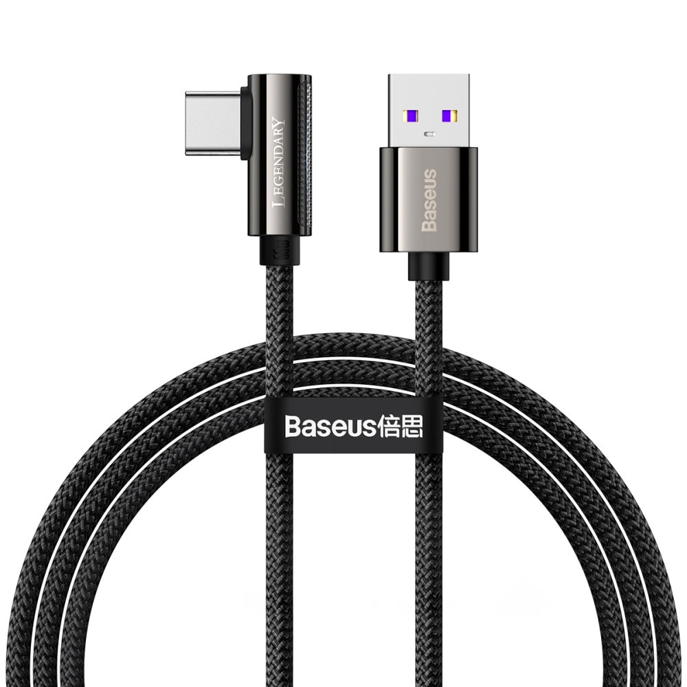 Baseus Legend USB - USB-C 66W 2m Svart