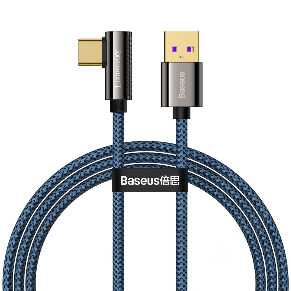 Baseus Legend USB - USB-C 66W 2m Blå