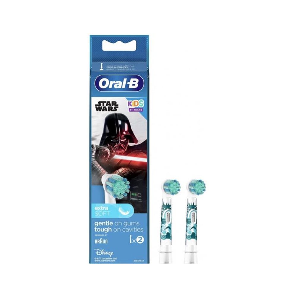 Oral-B Kids Star Wars Borsthuvud 2-pack