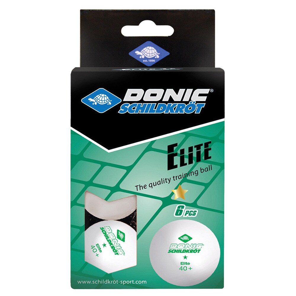 Donic Elite Pingisbollar 6-pack