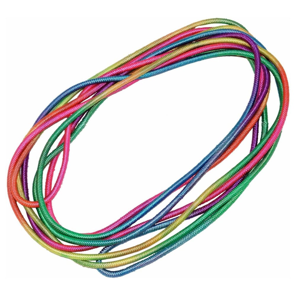 Twistband i regnbågsfärger 500cm
