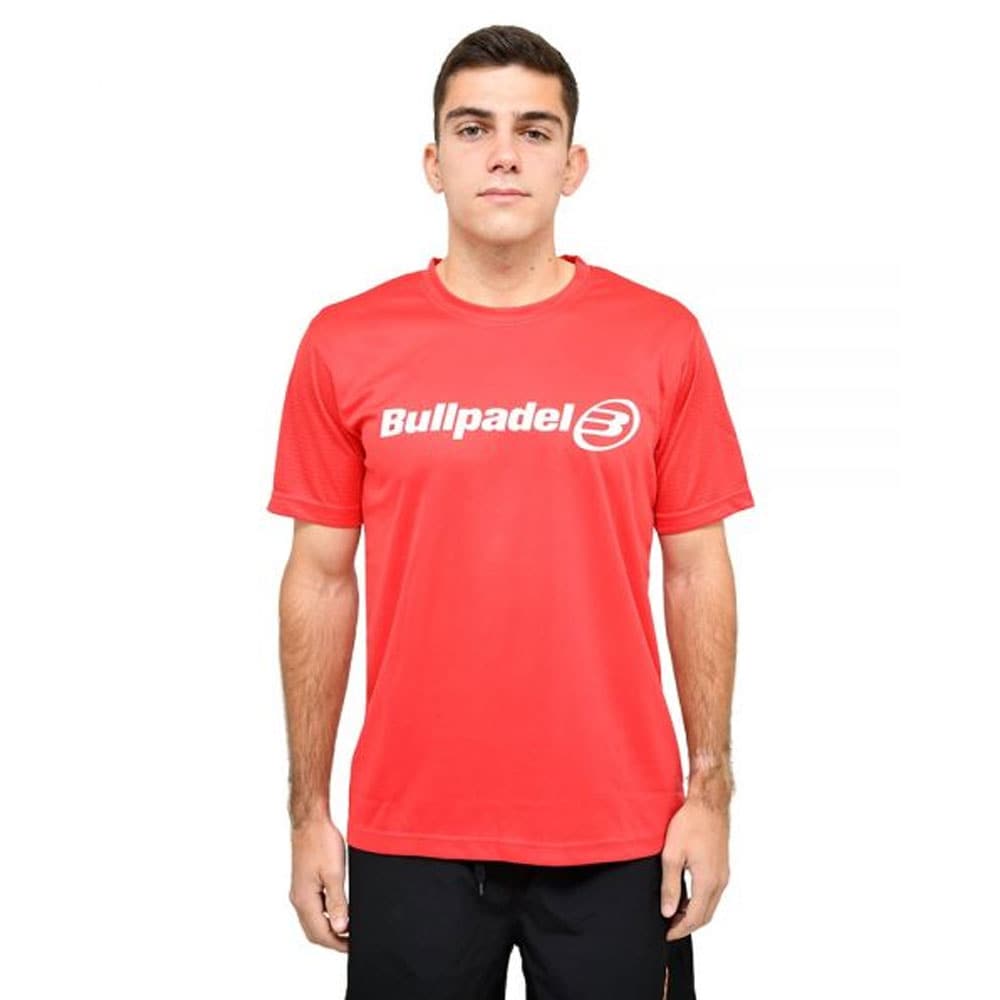 Bullpadel T-shirt - Röd, S