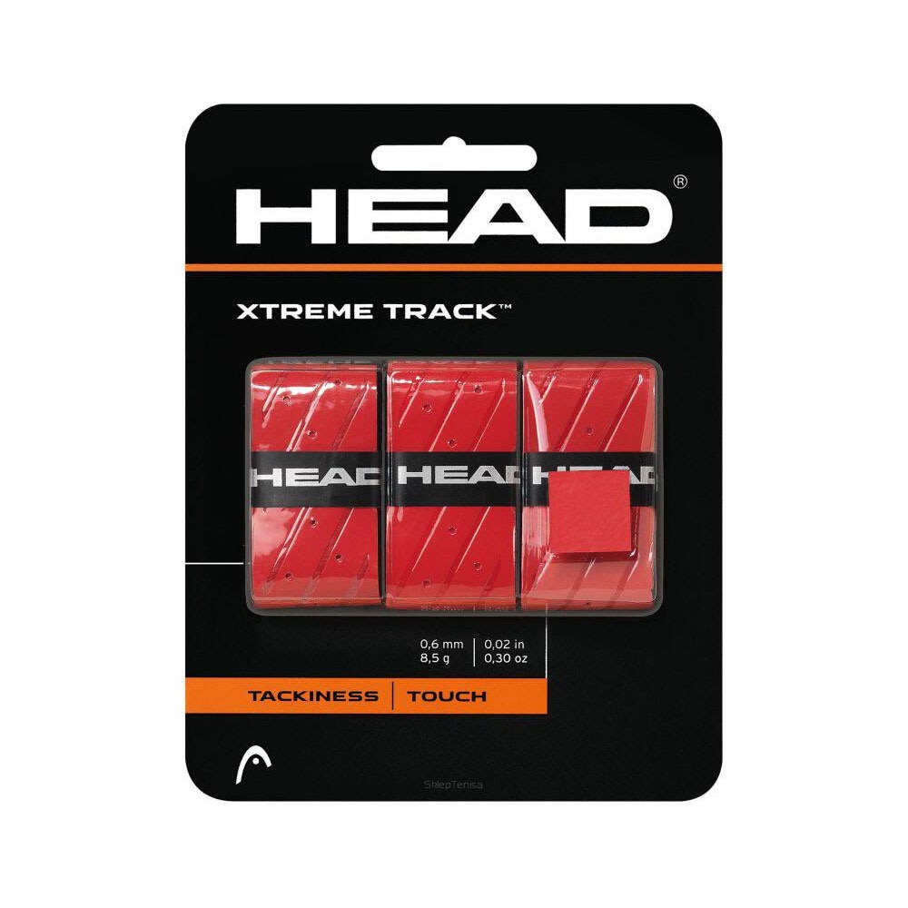 Head Xtreme Track Overgrips - Röd 3-pack