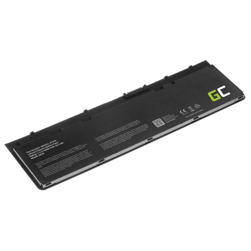 Green Cell Laptopbatteri WD52H till Dell Latitude E7240 E7250