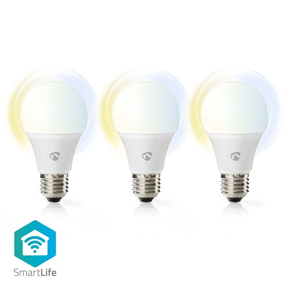 Nedis Smartlife LED-Lampa Wi-Fi E27 806 lm 9 W