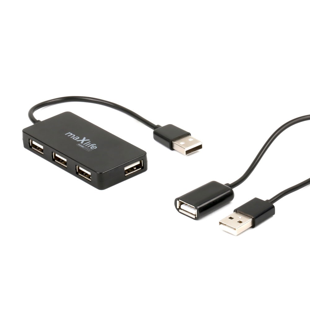 Maxlife USB-hubb 4x portar