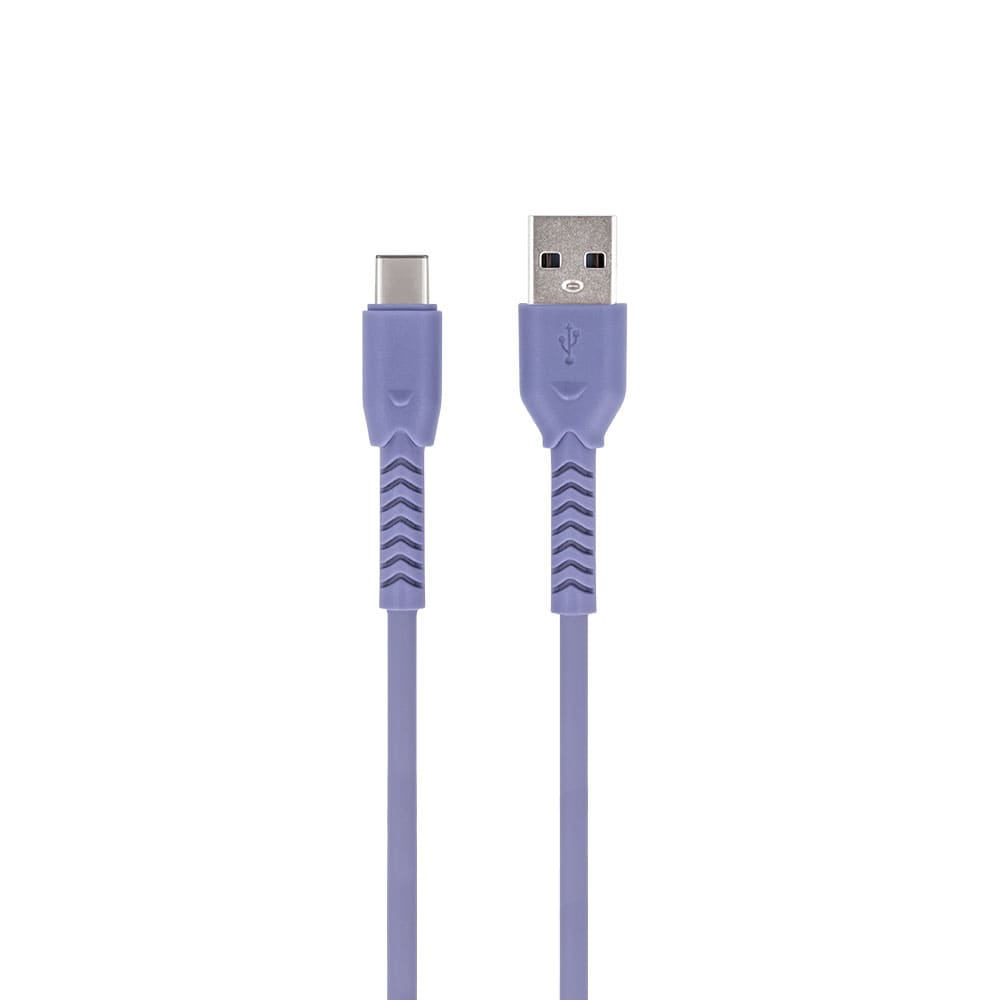 Maxlife USB-C-kabel - 3A lila
