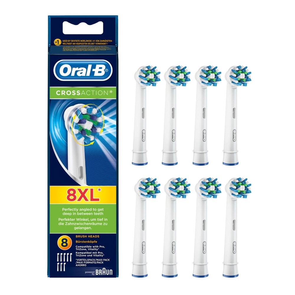Oral-B Cross Action 8-pack 80339341