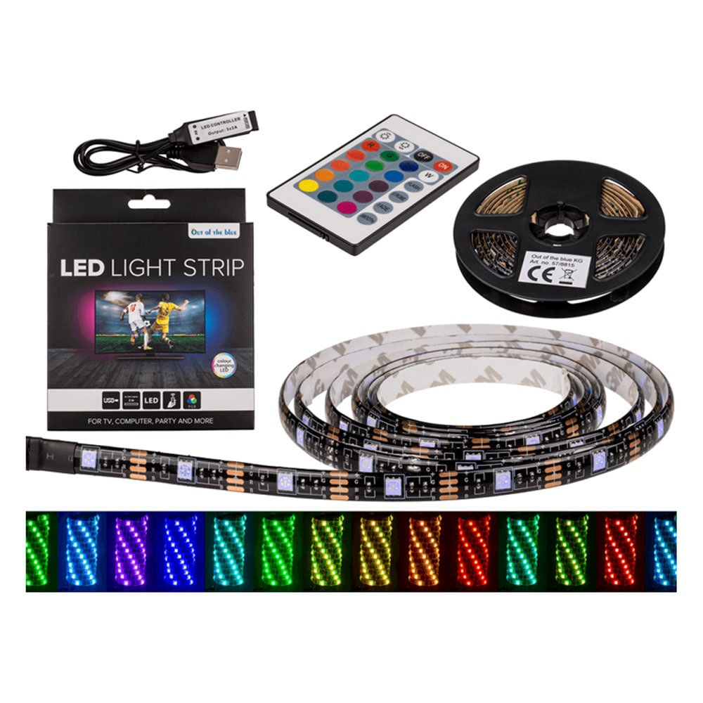 LED-remsa RGB - 2m