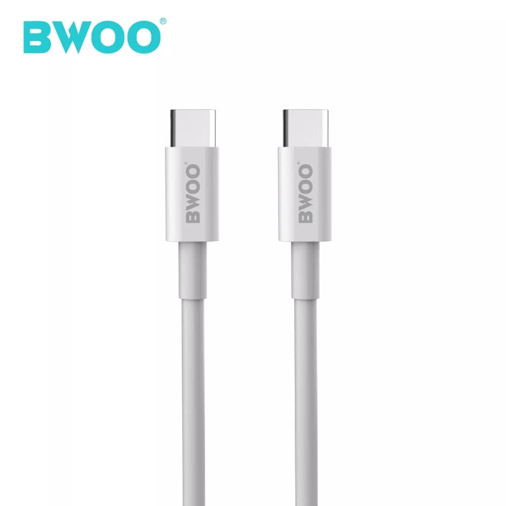 BWOO USB-C till USB-C - 65W Vit