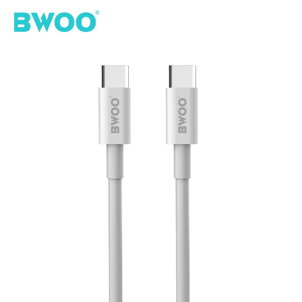 BWOO USB-C till USB-C - 100W Vit