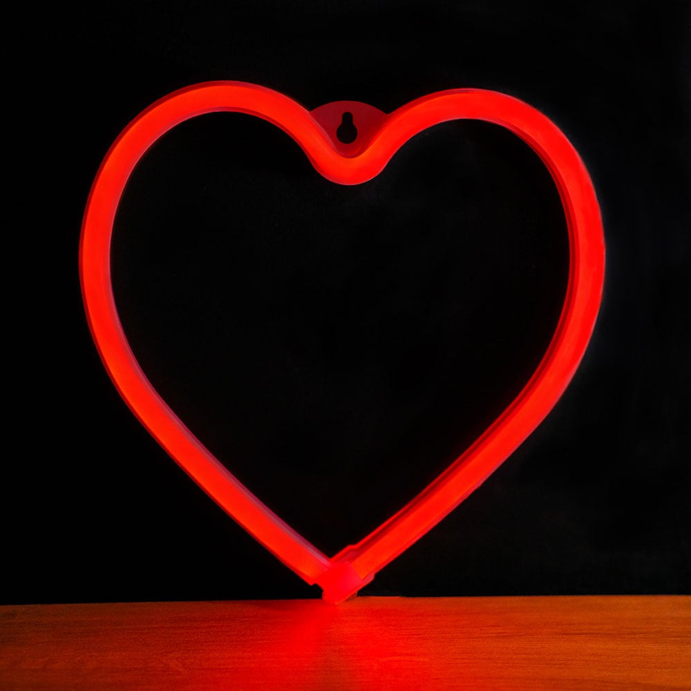 Neon-skylt - Hjärta