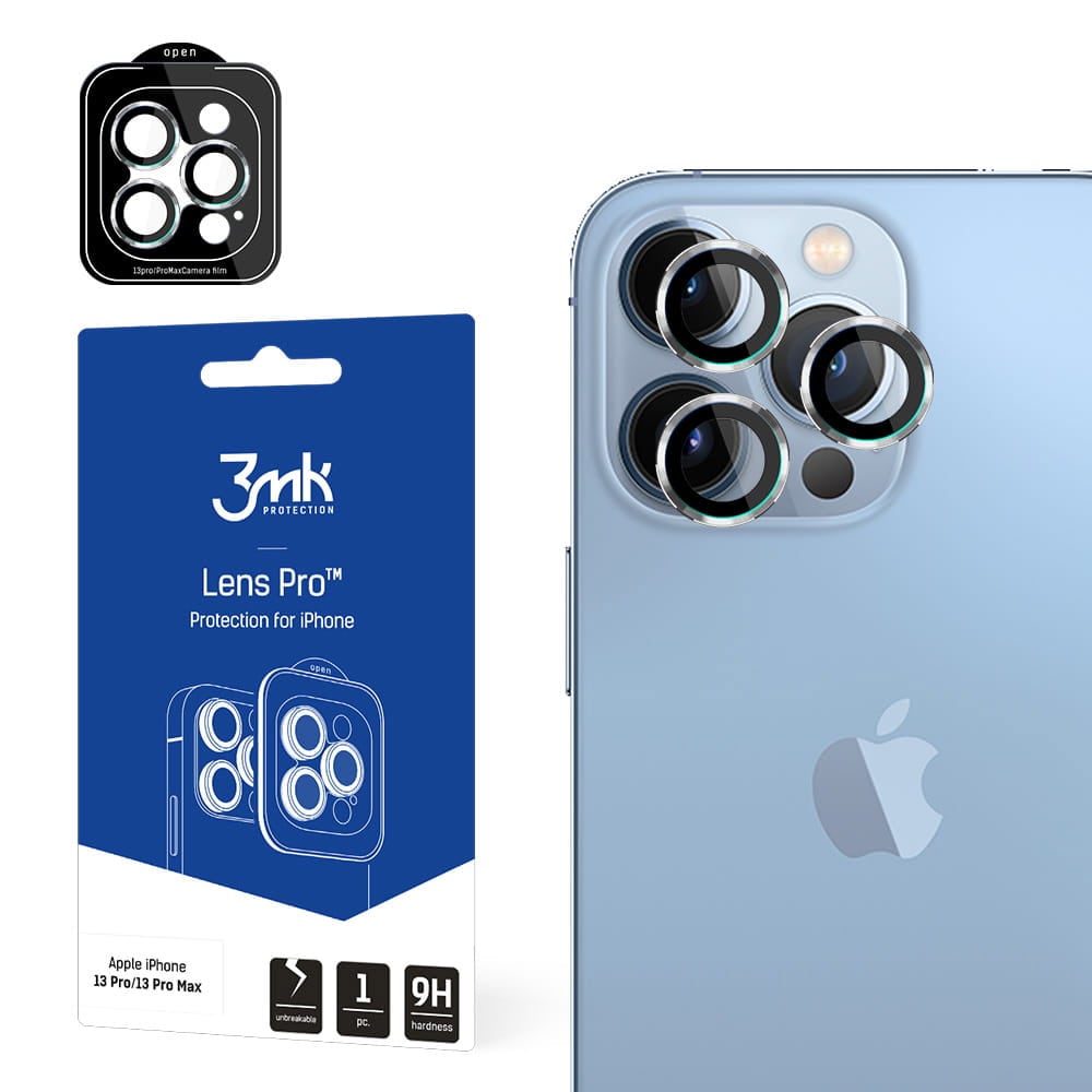 3mk Linskydd Kamera till iPhone 13 Pro / 13 Pro Max