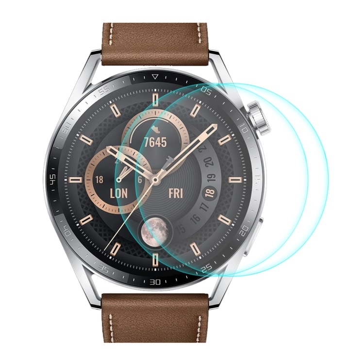 Skärmskydd i härdat glas för Huawei Watch GT 3 46 mm - 2-pack