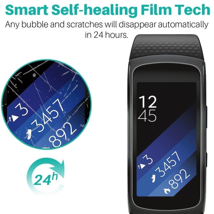 Skärmskydd med Hydrogel för Samsung Gear Fit