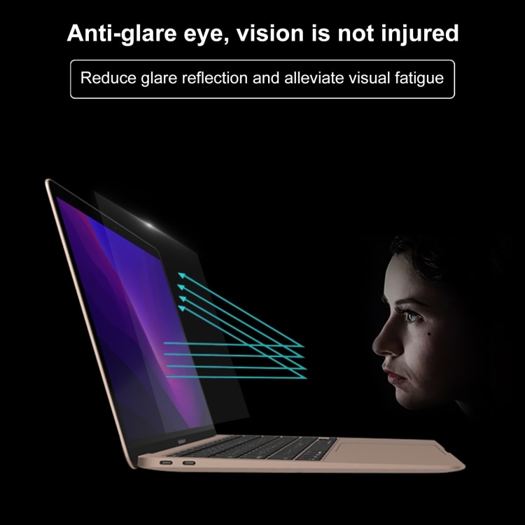 Skärmskydd antireflex med PET-film för MacBook Air 13" (A2179/A1932/A2337)