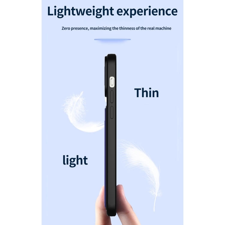 Skal med kameraskydd och kortfack för iPhone 11 Pro Max - svart