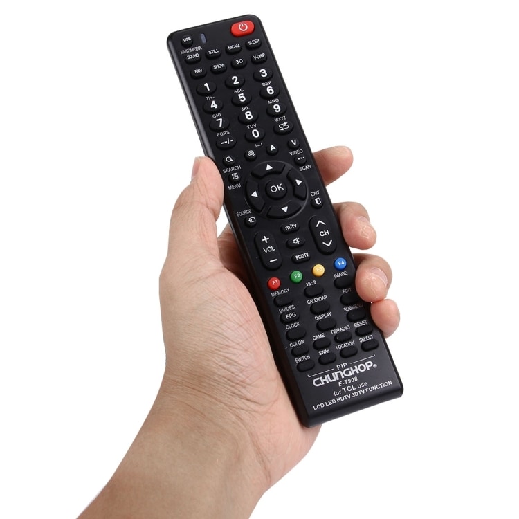 Universal fjärrkontroll för TCL LED TV/LCD TV/HDTV/3DTV